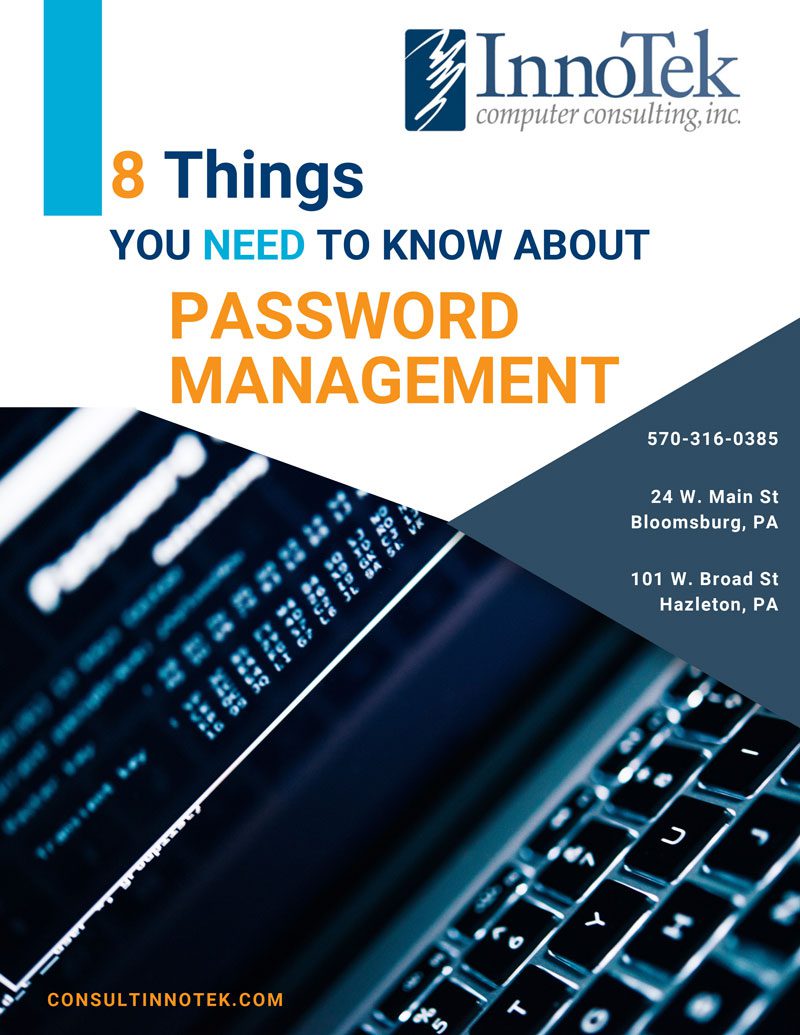 Password Management report cover