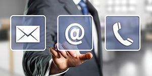 contact methods, email, call, in person