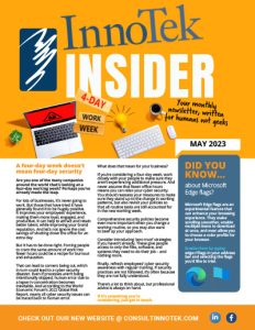 may 2023 innotek insider newsletter cover