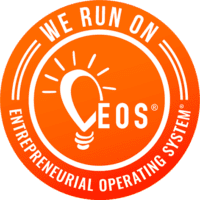 We Run on EOS Badge