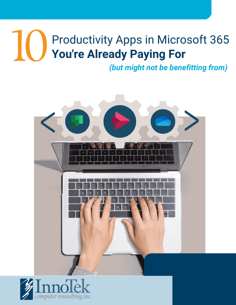 10 productivity apps in 365 report cover